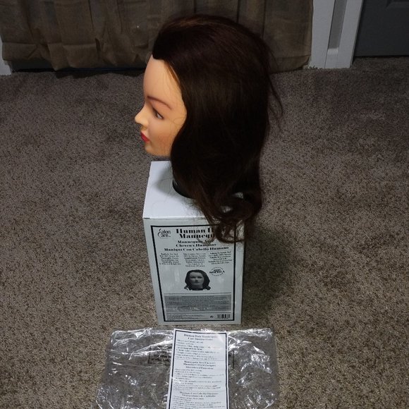 Salon Care Human Hair Mannequin Miss Sophia NIB. main image 3